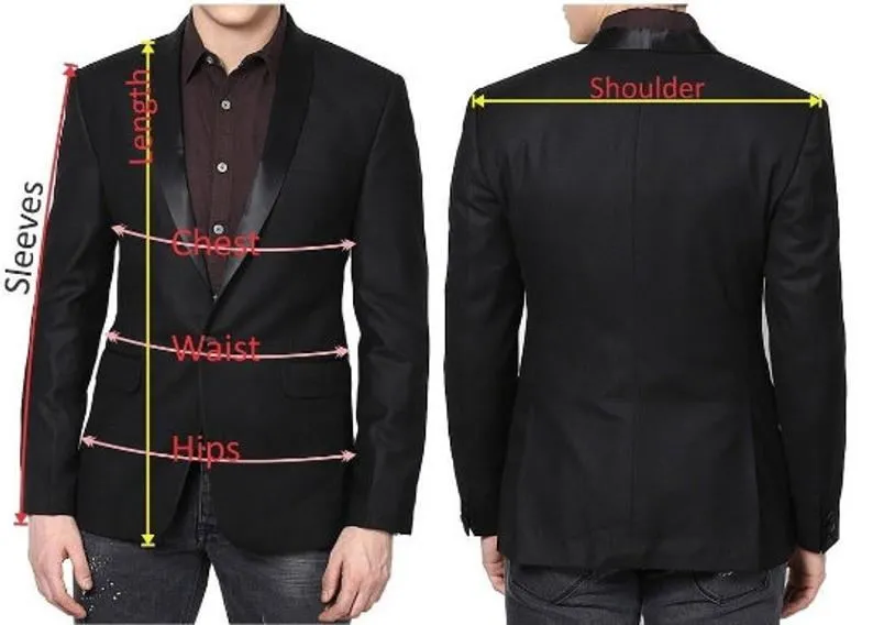 Casual Men Suits Grid Pattern Two Button Two Pieces Jacket With Pants