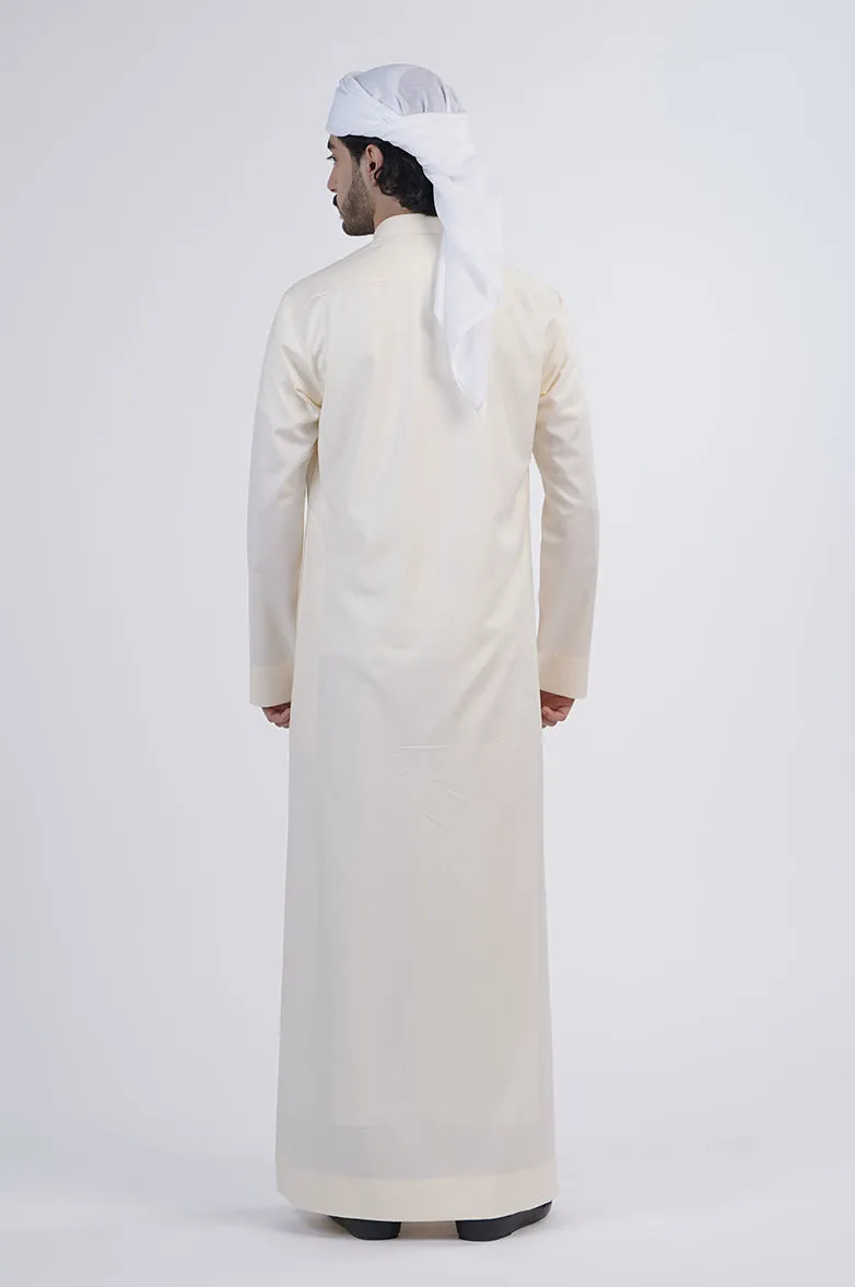 Formal color winter Kandura / thobe beige color