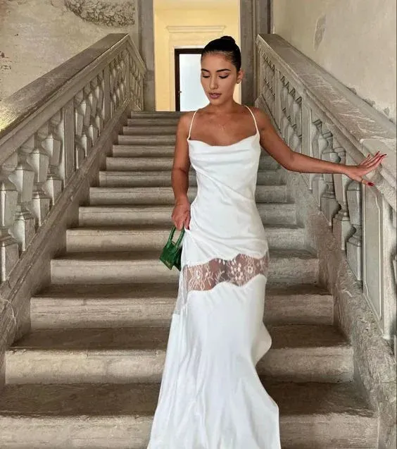 Formal Women's Dresses Backless Lace Wedding Dresses Elegant Party Long Formal Dress Prom Dress Store