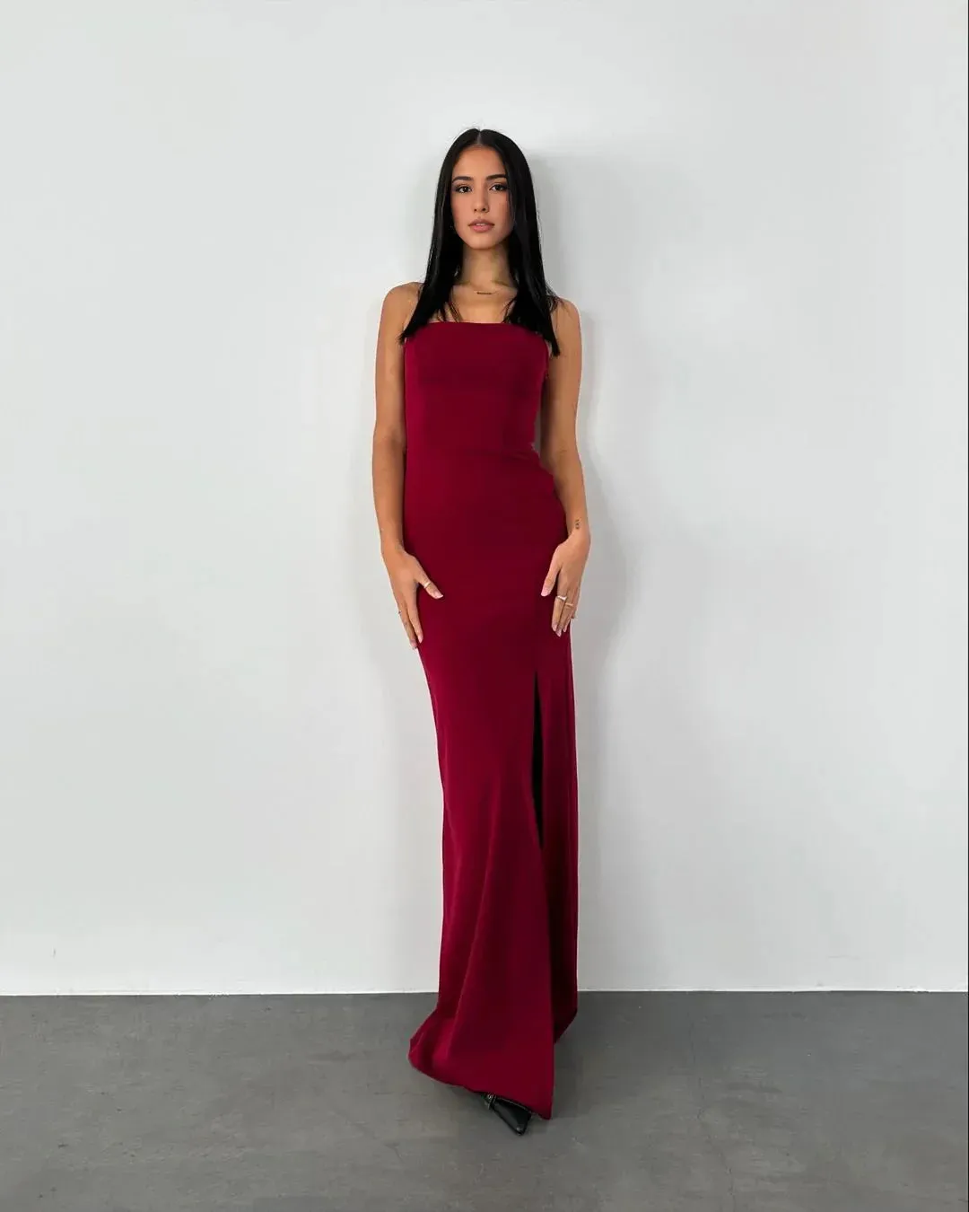 Formal Women's Dresses Strapless Sheath Long Prom Dress Formal Party Gown Prom Dress Store