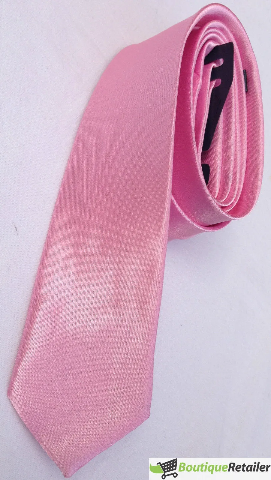Mens SKINNY TIE Plain Wedding Slim Necktie Formal Casual Narrow Party