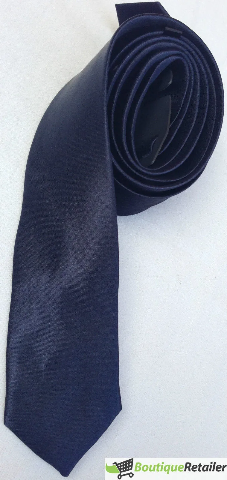 Mens SKINNY TIE Plain Wedding Slim Necktie Formal Casual Narrow Party