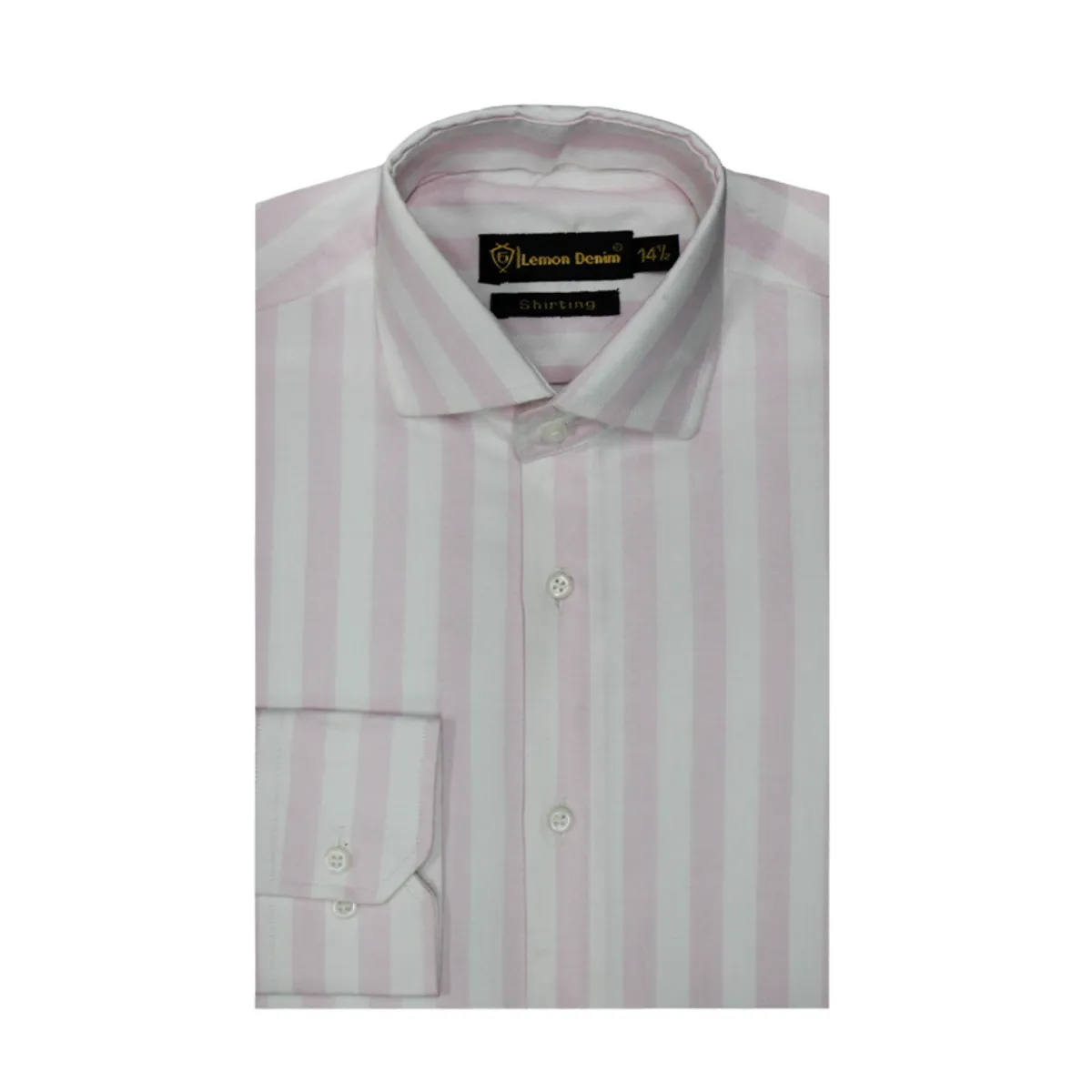 Mens White Stripes Formal Shirt