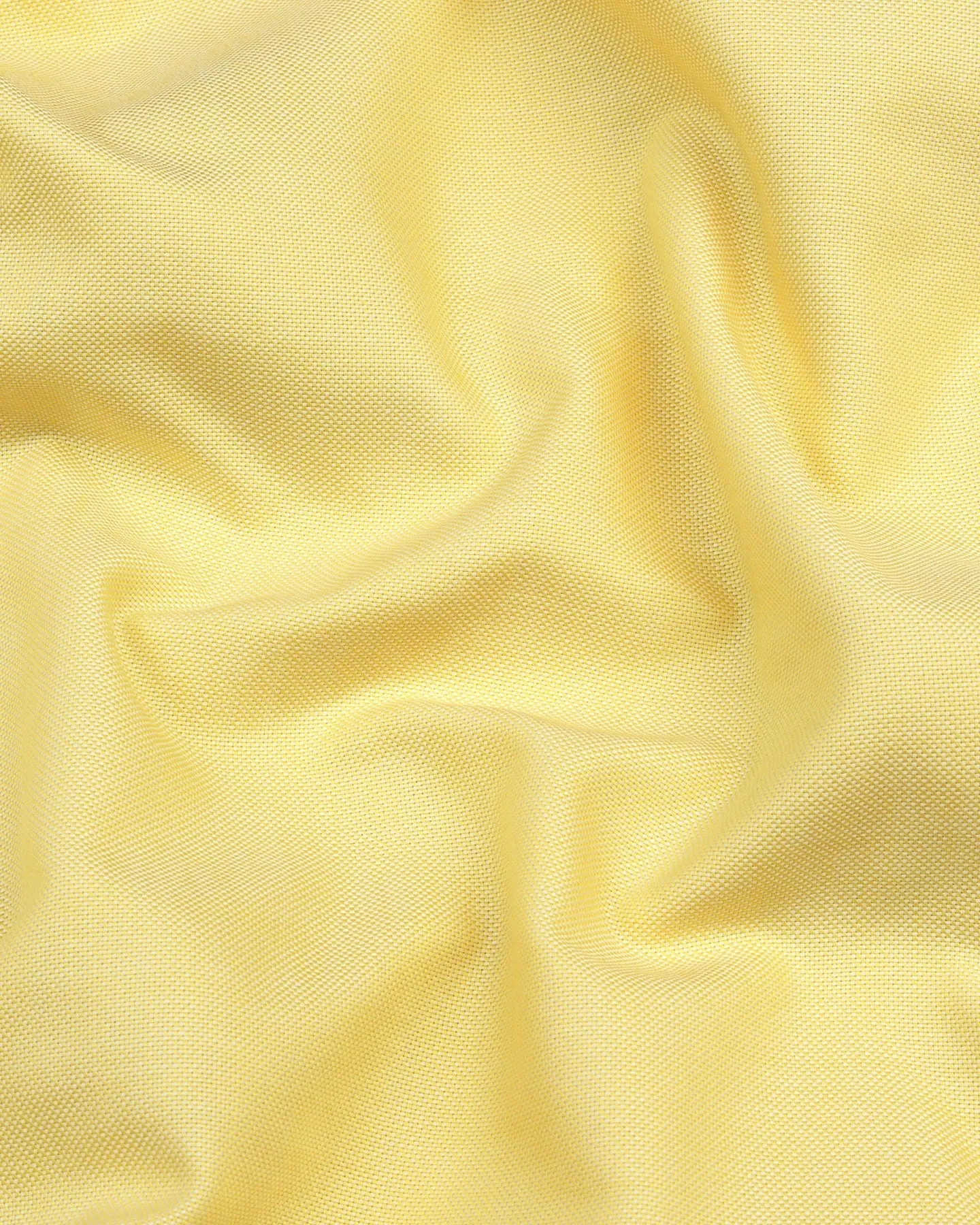 Ripe Banana Yellow Oxford Cotton  Formal Shirt